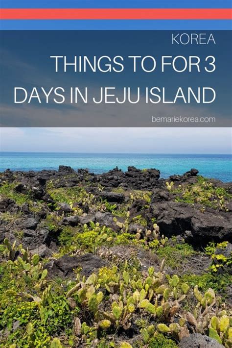 3 Days in Jeju Island VLOG Things You Should Know  .